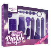 Эротический набор Toy Joy Mega Purple - Toy Joy - купить с доставкой в Златоусте