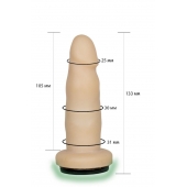 Телесная насадка Harness - 13,3 см. - LOVETOY (А-Полимер) - купить с доставкой в Златоусте