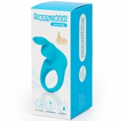 Голубое эрекционное виброкольцо Happy Rabbit Rechargeable Rabbit Cock Ring - Happy Rabbit - в Златоусте купить с доставкой