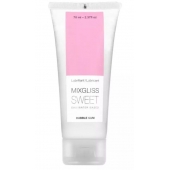 Смазка на водной основе Mixgliss Sweet с ароматом бабл-гам - 70 мл. - Mixgliss - купить с доставкой в Златоусте