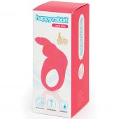 Розовое эрекционное виброкольцо Happy Rabbit Rechargeable Rabbit Cock Ring - Happy Rabbit - в Златоусте купить с доставкой