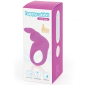 Фиолетовое эрекционное виброкольцо Happy Rabbit Rechargeable Rabbit Cock Ring - Happy Rabbit - в Златоусте купить с доставкой