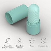 Мятный двусторонний мастурбатор Arcwave Ghost Pocket Stroker - Arcwave - в Златоусте купить с доставкой
