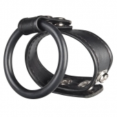 Двойное кольцо выносливости на пенис DUAL STAMINA RING - BlueLine - в Златоусте купить с доставкой