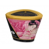 Массажная свеча Rose Petals с ароматом розы - 170 мл. - Shunga - купить с доставкой в Златоусте