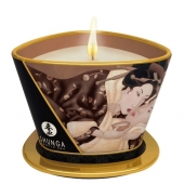 Массажная свеча Intoxicatin Chocolate с ароматом шоколада - 170 мл. - Shunga - купить с доставкой в Златоусте