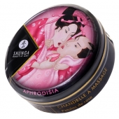 Массажная свеча Rose Petals с ароматом розы - 30 мл. - Shunga - купить с доставкой в Златоусте