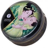 Массажная свеча Exotic Green Tea с ароматом зелёного чая - 30 мл. - Shunga - купить с доставкой в Златоусте