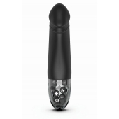 Черный вибратор с электростимуляцией Real Deal Neal - 16,5 см. - MyStim - купить с доставкой в Златоусте