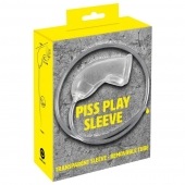 Прозрачная насадка на пенис Piss Play Sleeve для игр с мочеиспусканием - Orion - купить с доставкой в Златоусте