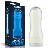Светящийся в темноте мастурбатор Lumino Play Masturbator Pocketed - Lovetoy - в Златоусте купить с доставкой