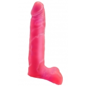 Розовая насадка-фаллос для трусиков Harness - 16,5 см. - LOVETOY (А-Полимер) - купить с доставкой в Златоусте