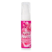 Интимный гель на водной основе Tutti-Frutti Bubble Gum - 30 гр. - Биоритм - купить с доставкой в Златоусте