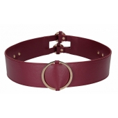 Бордовый ремень Halo Waist Belt - размер L-XL - Shots Media BV - купить с доставкой в Златоусте