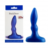 Синий анальный стимулятор Beginners p-spot massager - 11 см. - Lola Games - в Златоусте купить с доставкой