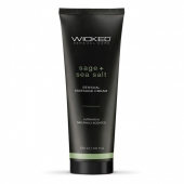 Массажный легкий крем WICKED Sage plus Sea Salt - 120 мл. - Wicked - купить с доставкой в Златоусте