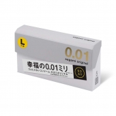 Презервативы Sagami Original 0.02 L-size увеличенного размера - 5 шт. - Sagami - купить с доставкой в Златоусте