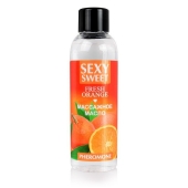 Массажное масло Sexy Sweet Fresh Orange с ароматом апельсина и феромонами - 75 мл. - Биоритм - купить с доставкой в Златоусте