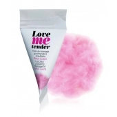 Съедобное согревающее массажное масло Love Me Tender Cotton Candy с ароматом сладкой ваты - 10 мл. - Love to Love - купить с доставкой в Златоусте
