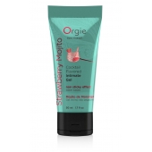 Съедобный интимный гель Orgie Lube Tube Cocktail Strawberry Mojito - 50 мл. - ORGIE - купить с доставкой в Златоусте