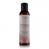 Интимный гель на водной основе All-Natural Strawberry с ароматом клубники - 150 мл. - ORGIE - купить с доставкой в Златоусте
