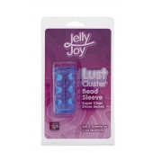 Голубая насадка с шипами и шишечками LUST CLUSTER - Dream Toys - в Златоусте купить с доставкой