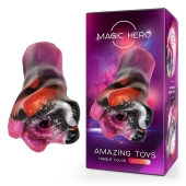 Разноцветный фантазийный мастурбатор - Bior toys - в Златоусте купить с доставкой