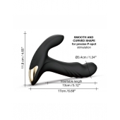 Черный вибромассажер простаты Multi P-Joy с 3 моторами - Dorcel - в Златоусте купить с доставкой