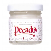 Массажная свеча Caramel   Popcorn - 35 мл. - Pecado - купить с доставкой в Златоусте