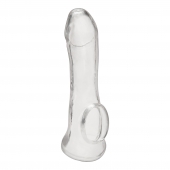 Прозрачная насадка на пенис Transparent Penis Enhancing Sleeve Extension - 15,9 см. - BlueLine - в Златоусте купить с доставкой