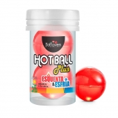 Лубрикант на масляной основе Hot Ball Plus с охлаждающе-разогревающим эффектом (2 шарика по 3 гр.) - HotFlowers - купить с доставкой в Златоусте