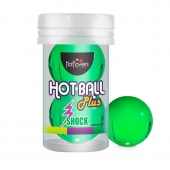 Лубрикант на силиконовой основе Hot Ball Plus с покалывающим эффектом (2 шарика по 3 гр.) - HotFlowers - купить с доставкой в Златоусте