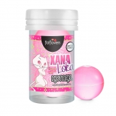 Лубрикант на силиконовой основе с эффектом вибрации Xana Loka Hot Ball (2 шарика по 3 гр.) - HotFlowers - купить с доставкой в Златоусте