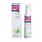 Силиконовый лубрикант 2-в-1 Touch My Body с ароматом моной - 100 мл. - Love to Love - купить с доставкой в Златоусте