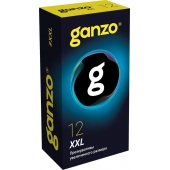 Презервативы увеличенного размера Ganzo XXL - 12 шт. - Ganzo - купить с доставкой в Златоусте
