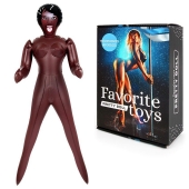 Темнокожая секс-кукла Шарлиз с 3 рабочими отверстиями - Erowoman-Eroman - в Златоусте купить с доставкой