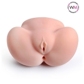 Реалистичный мастурбатор с двумя функциональными отверстиями - Erowoman-Eroman - в Златоусте купить с доставкой