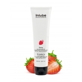 Лубрикант на водной основе Nuei Inlube с алоэ вера и ароматом клубники - 100 мл. - Nuei cosmetics - купить с доставкой в Златоусте