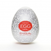 Мастурбатор-яйцо Keith Haring EGG PARTY - Tenga - в Златоусте купить с доставкой