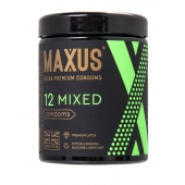 Презервативы MAXUS Mixed - 12 шт. - Maxus - купить с доставкой в Златоусте