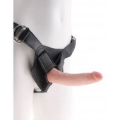 Страпон на виниловых трусиках Strap-on Harness Cock - 17,8 см. - Pipedream - купить с доставкой в Златоусте