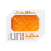 Оранжевый мастурбатор-стимулятор Tenga Uni Topaz - Tenga - в Златоусте купить с доставкой