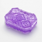 Фиолетовый мастурбатор-стимулятор Tenga Uni Amethyst - Tenga - в Златоусте купить с доставкой