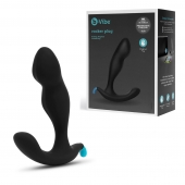 Черный утяжеленный анальный стимулятор Rocker Plug - 12 см. - b-Vibe - в Златоусте купить с доставкой
