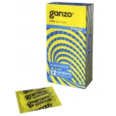 Классические презервативы с обильной смазкой Ganzo Classic - 12 шт. - Ganzo - купить с доставкой в Златоусте
