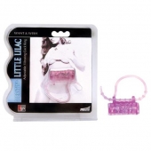 Эрекционное кольцо с вибратором LITTLE LILAC - Dream Toys - в Златоусте купить с доставкой