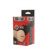 Нежный мастурбатор-ротик REALSTUFF 5INCH MASTURBATOR BJ - Dream Toys - в Златоусте купить с доставкой
