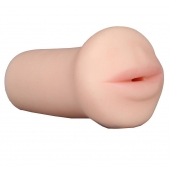 Нежный мастурбатор-ротик REALSTUFF 5INCH MASTURBATOR BJ - Dream Toys - в Златоусте купить с доставкой