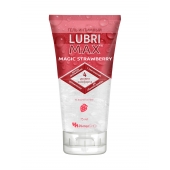 Интимный гель-смазка на водной основе Lubrimax Magic Strawberry - 75 мл. - ИнтелБИО - купить с доставкой в Златоусте