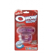 Фиолетовое эрекционное виброкольцо OWOW PURPLE - Screaming O - в Златоусте купить с доставкой